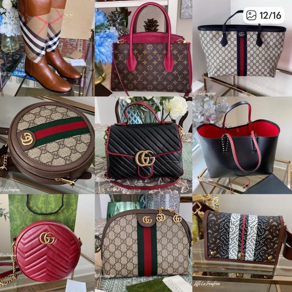 Authentic Burberry Leather Bag - Picture 13 of 14